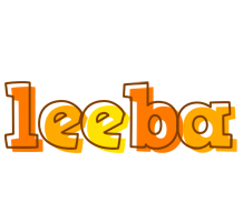 Leeba desert logo