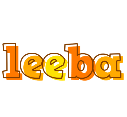 Leeba desert logo