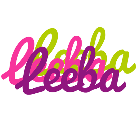 Leeba flowers logo
