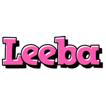 Leeba girlish logo