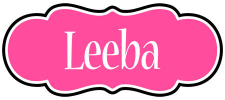 Leeba invitation logo