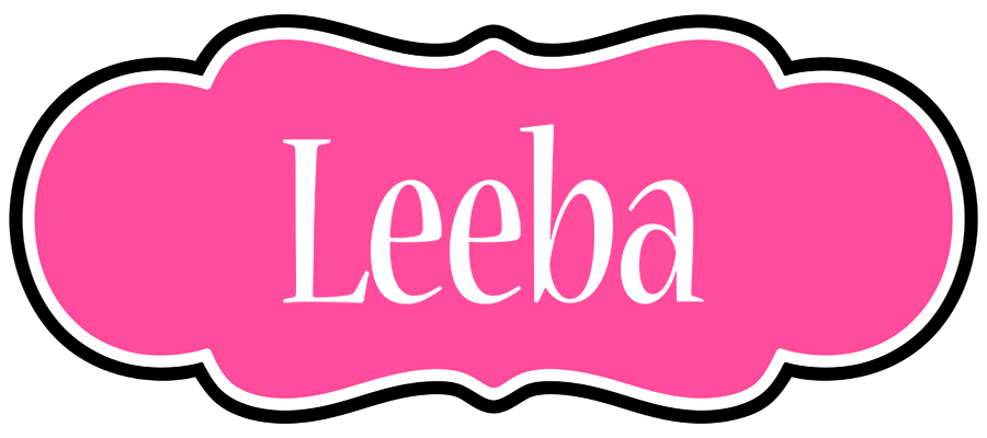 Leeba invitation logo