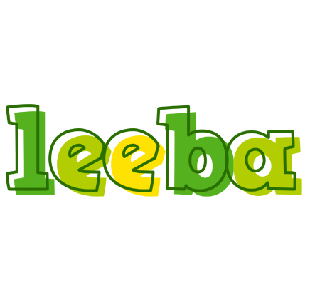 Leeba juice logo