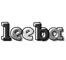 Leeba night logo