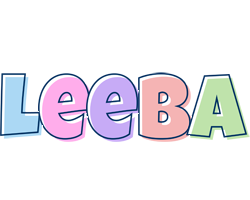 Leeba pastel logo