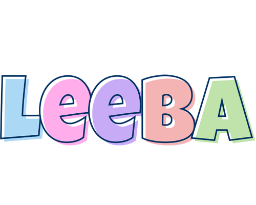 Leeba pastel logo