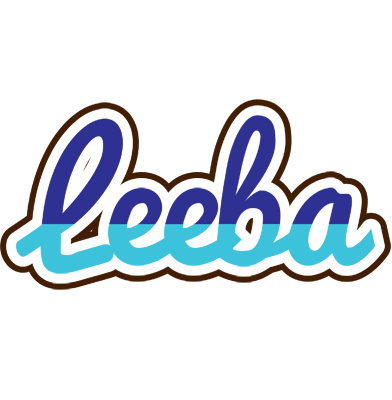 Leeba raining logo