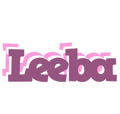 Leeba relaxing logo