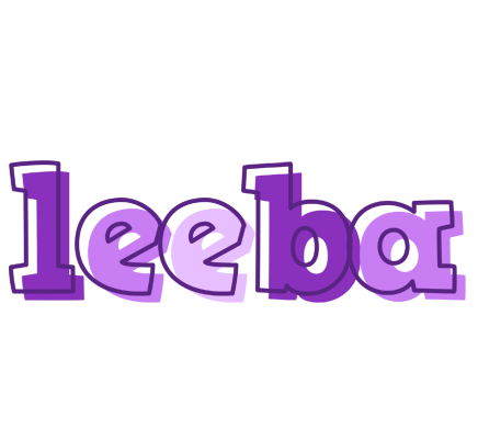 Leeba sensual logo