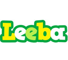 Leeba soccer logo