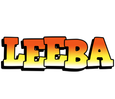 Leeba sunset logo