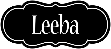 Leeba welcome logo