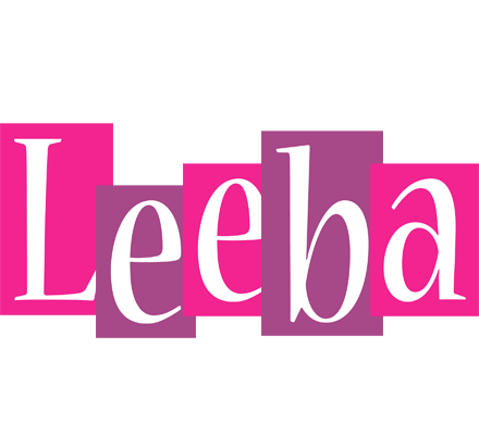 Leeba whine logo