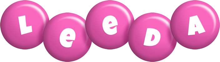Leeda candy-pink logo