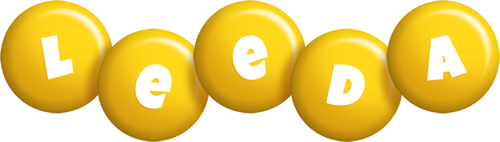 Leeda candy-yellow logo