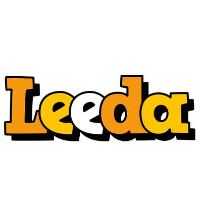 Leeda cartoon logo