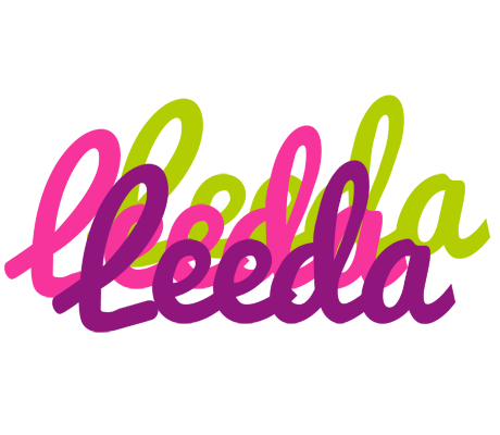 Leeda flowers logo