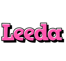 Leeda girlish logo