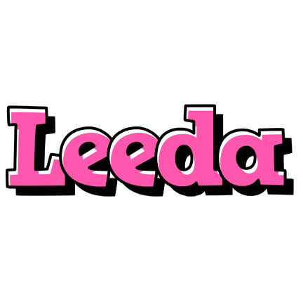 Leeda girlish logo