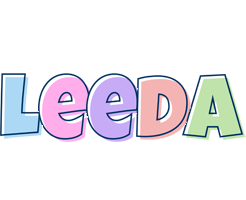 Leeda pastel logo