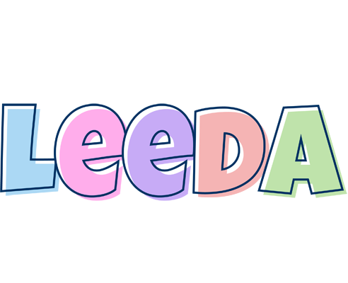 Leeda pastel logo