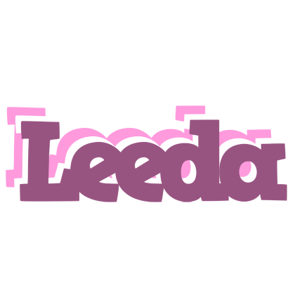 Leeda relaxing logo