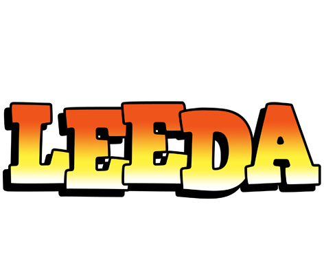 Leeda sunset logo