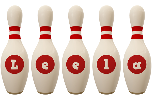 Leela bowling-pin logo