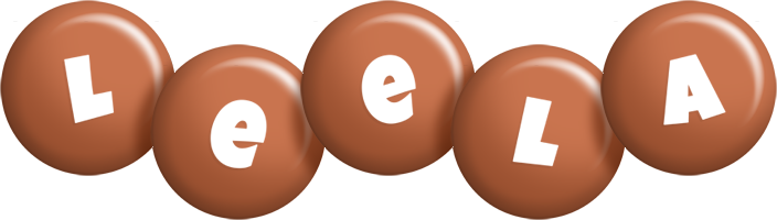 Leela candy-brown logo