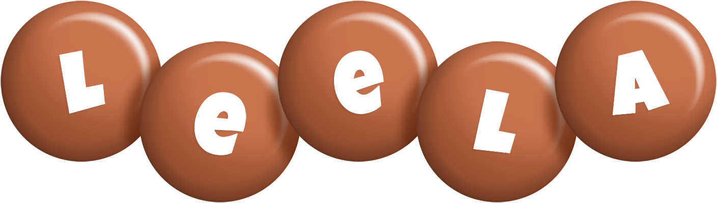 Leela candy-brown logo