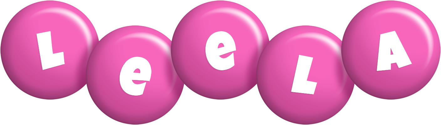 Leela candy-pink logo