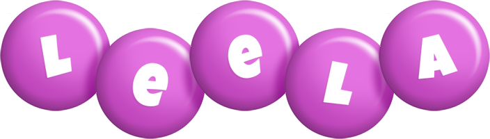 Leela candy-purple logo