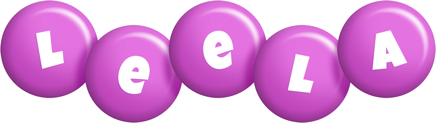 Leela candy-purple logo