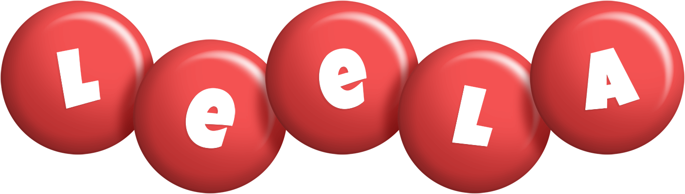 Leela candy-red logo