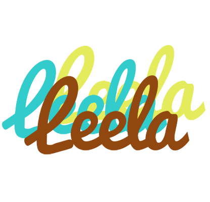 Leela cupcake logo