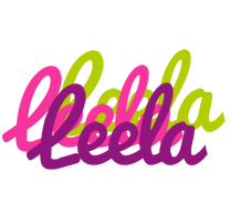 Leela flowers logo