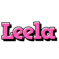 Leela girlish logo