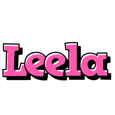 Leela girlish logo