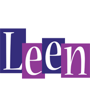 Leen autumn logo
