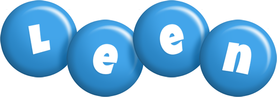 Leen candy-blue logo