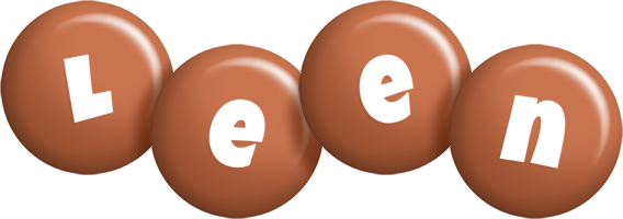 Leen candy-brown logo