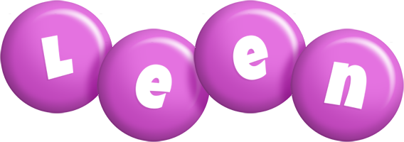 Leen candy-purple logo