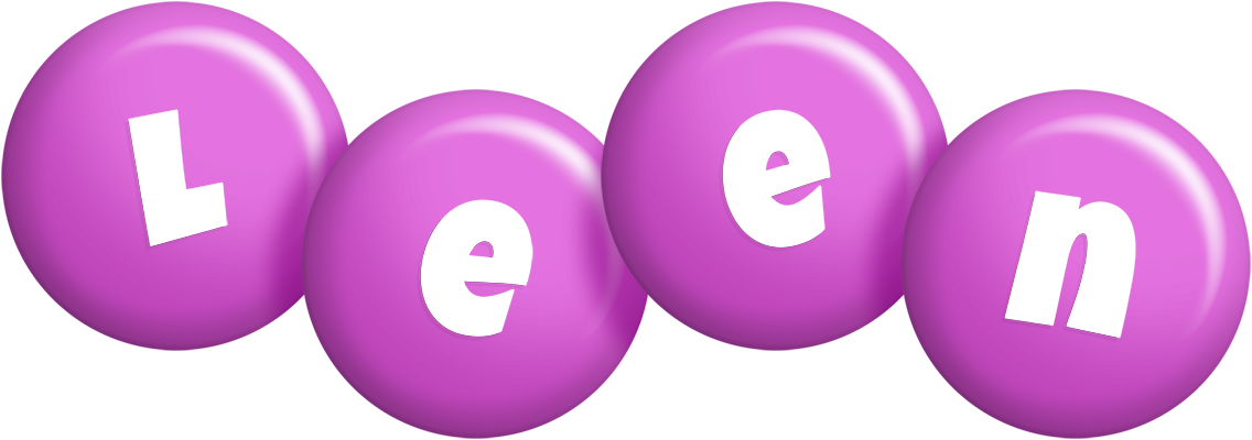 Leen candy-purple logo