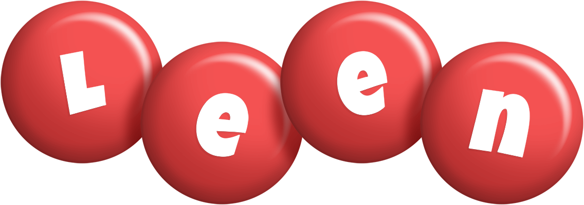 Leen candy-red logo