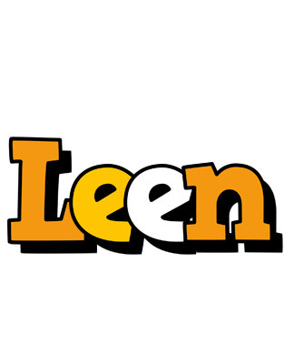 Leen cartoon logo