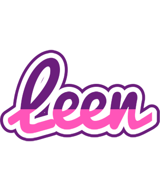 Leen cheerful logo
