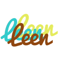 Leen cupcake logo