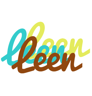 Leen cupcake logo