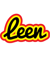 Leen flaming logo