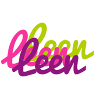 Leen flowers logo